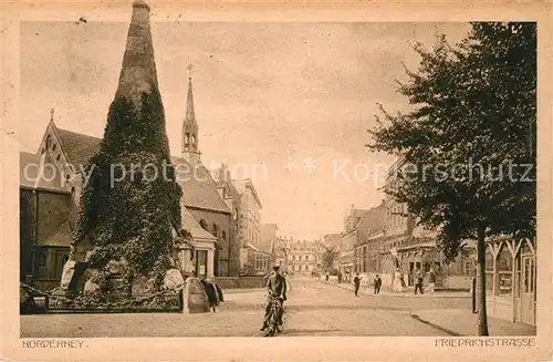 AK / Ansichtskarte Norderney_Nordseebad Friedrichstrasse Norderney_Nordseebad