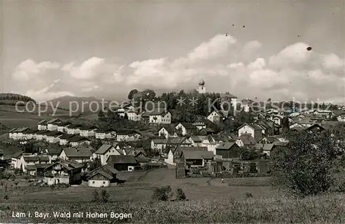 AK / Ansichtskarte Lam_Oberpfalz Wald mit Hohen Bogen Lam_Oberpfalz