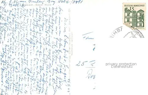 AK / Ansichtskarte Rimbach_Bayrischer_Wald Panorama Rimbach_Bayrischer_Wald