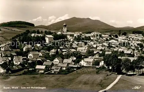 AK / Ansichtskarte Lam_Oberpfalz mit Hohenbogen Lam_Oberpfalz