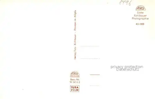 AK / Ansichtskarte Lam_Oberpfalz mit Hohenbogen Lam_Oberpfalz