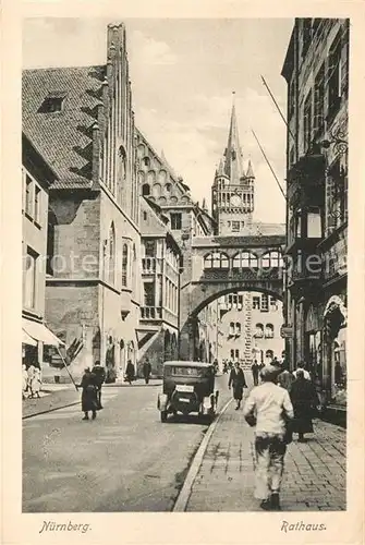 AK / Ansichtskarte Nuernberg Rathaus Nuernberg