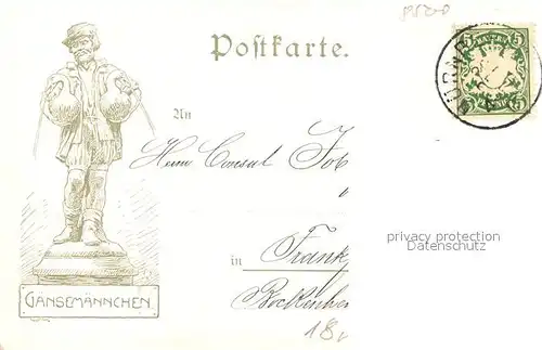 AK / Ansichtskarte Nuernberg Frauenkirche Das Maennlein Laufen Nuernberg