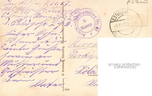 AK / Ansichtskarte Nuernberg Koenigstrasse mit Frauentor Nuernberg