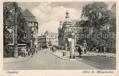 AK / Ansichtskarte Duesseldorf Albert Leo Schlageterplatz Duesseldorf