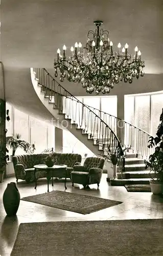 AK / Ansichtskarte Bad_Driburg Althaus Parkhotel Treppe Bad_Driburg