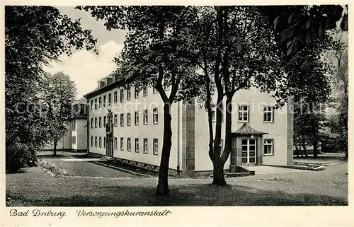 AK / Ansichtskarte Bad_Driburg Versorgungskuranstalt Bad_Driburg