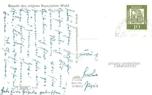 AK / Ansichtskarte Rimbach_Bayrischer_Wald Dorfmotiv Rimbach_Bayrischer_Wald