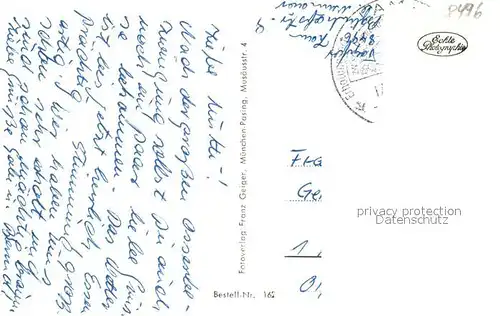 AK / Ansichtskarte Lam_Oberpfalz Strassenpartie mit Arber Lam_Oberpfalz