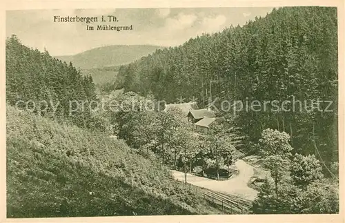 AK / Ansichtskarte Finsterbergen Im Muehlengrund Finsterbergen