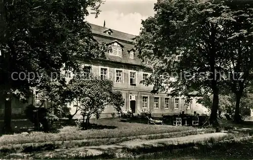 AK / Ansichtskarte Lengenfeld_Stein FDGB Erholungsheim Bischofstein im Park 