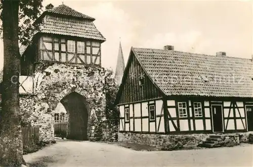 AK / Ansichtskarte Neustadt_Harz Altes Tor Neustadt_Harz