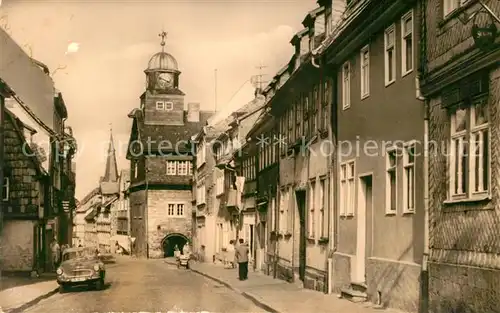 AK / Ansichtskarte Bleicherode Maxim Gorki Strasse Bleicherode