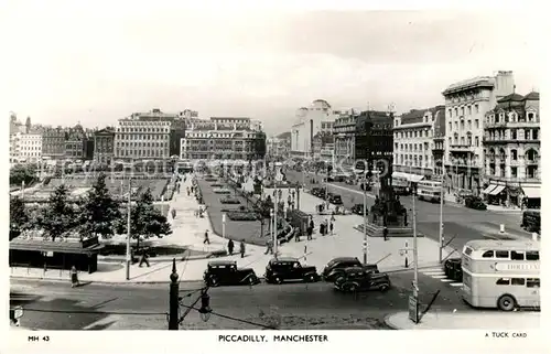 AK / Ansichtskarte Manchester_GB Piccadlly 