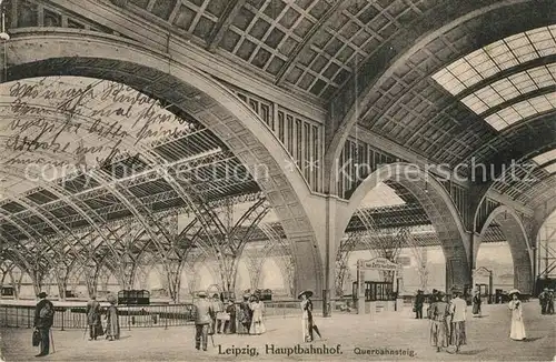 AK / Ansichtskarte Leipzig Hautbahnhof Leipzig