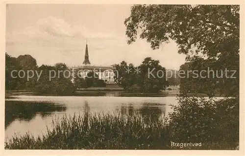 AK / Ansichtskarte Bregentved Schloss See Bregentved