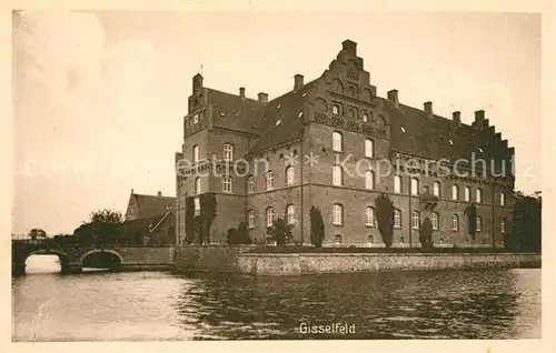 AK / Ansichtskarte Gisselfeld Wasserschloss Gisselfeld