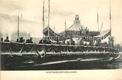 AK / Ansichtskarte Kobenhavn Modtagelsespavillonen Kobenhavn