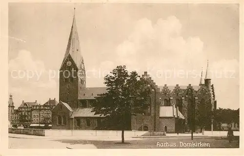 AK / Ansichtskarte Aarhus Domkirken Aarhus