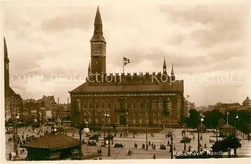 AK / Ansichtskarte Kobenhavn Raadbuset Kobenhavn