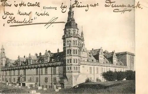 AK / Ansichtskarte Kronborg_Slot Ansicht Kronborg Slot