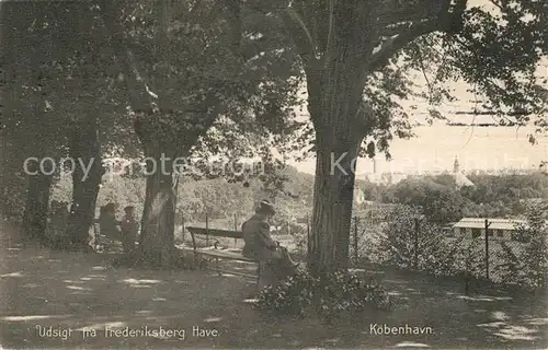 AK / Ansichtskarte Kobenhavn Frederiksberg Have Kobenhavn