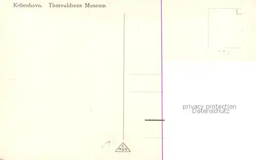 AK / Ansichtskarte Kobenhavn Thorwaldsen Museum Kobenhavn