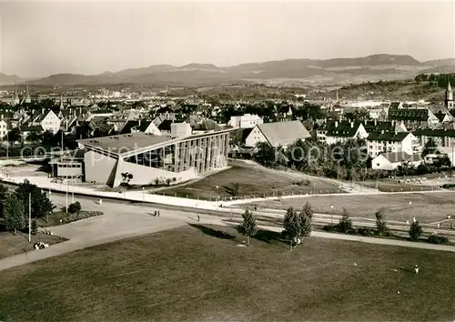 AK / Ansichtskarte Goeppingen Hallenbad Fliegeraufnahme Goeppingen