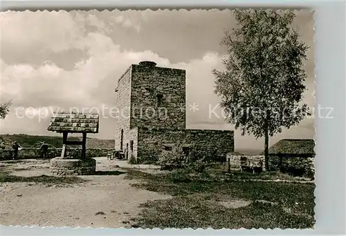 AK / Ansichtskarte Geislingen_Steige Burgruine Helfenstein Geislingen_Steige