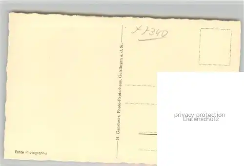 AK / Ansichtskarte Geislingen_Steige Burgruine Helfenstein Schwaebische Alb Blick ins Tal Geislingen_Steige