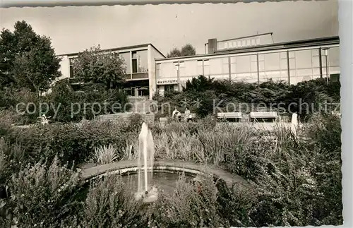 AK / Ansichtskarte Goeppingen Stadthalle Gaststaette Parkanlagen Goeppingen