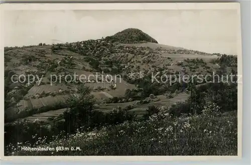 AK / Ansichtskarte Goeppingen Landschaftspanorama mit Blick zum Hohenstaufen Goeppingen