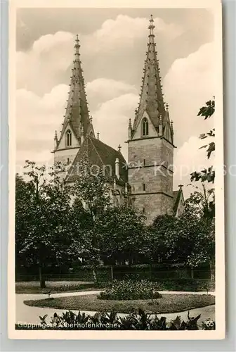 AK / Ansichtskarte Goeppingen Oberhofenkirche Goeppingen