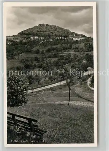 AK / Ansichtskarte Goeppingen Landschaftspanorama mit Blick zum Hohenstaufen Goeppingen