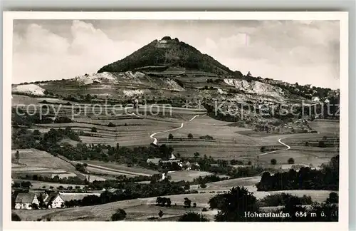 AK / Ansichtskarte Goeppingen Landschaftspanorama mit Blick zum Hohenstaufen Goeppingen