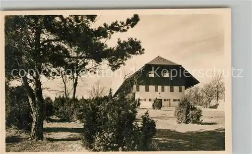 AK / Ansichtskarte Goeppingen Wasserberghaus Schwaebischer Albverein Goeppingen