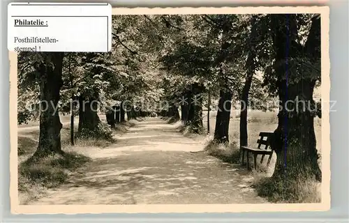 AK / Ansichtskarte Bad_Boll Lindenallee Stempel Posthilfstelle Bad_Boll