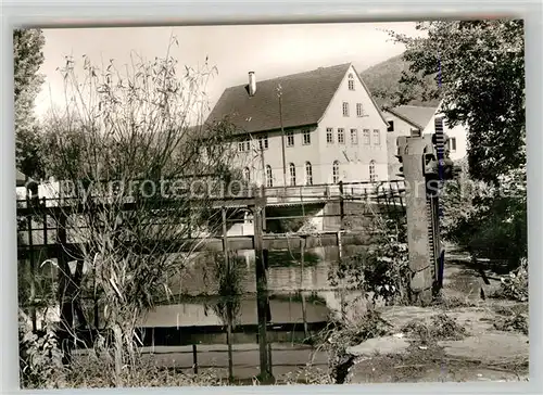 AK / Ansichtskarte Geislingen_Steige Partie am Wehr Geislingen_Steige