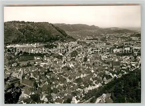AK / Ansichtskarte Geislingen_Steige Panorama Blick ins Tal Schwaebische Alb Geislingen_Steige