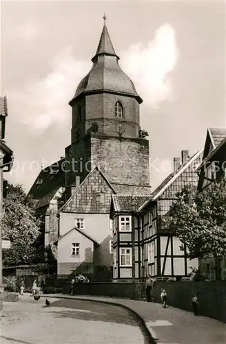 AK / Ansichtskarte Immenhausen_Hessen Ev Kirche Immenhausen Hessen