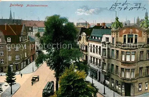 AK / Ansichtskarte Duisburg_Ruhr Muelheimerstrasse Duisburg Ruhr