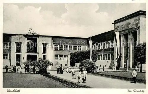 AK / Ansichtskarte Duesseldorf Im Ehrenhof Duesseldorf