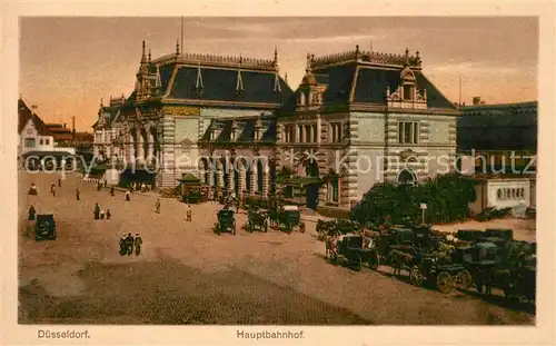 AK / Ansichtskarte Duesseldorf Hauptbahnhof Duesseldorf