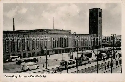 AK / Ansichtskarte Duesseldorf Hauptbahnhof Duesseldorf