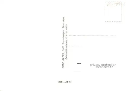 AK / Ansichtskarte Finsterbergen Cafe Waldschloesschen Panorama Hirsch Finsterbergen