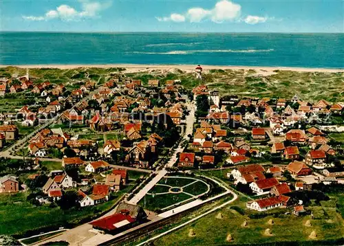 AK / Ansichtskarte Langeoog_Nordseebad Fliegeraufnahme Langeoog_Nordseebad
