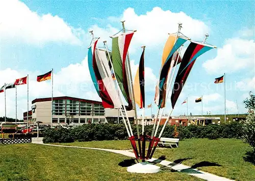 AK / Ansichtskarte Neuharlingersiel Am Meerwasser Hallenbad Neuharlingersiel