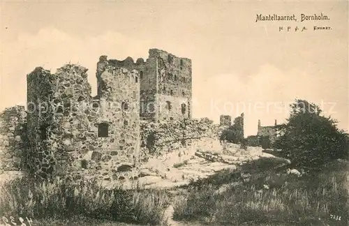 AK / Ansichtskarte Bornholm Manteltaarnet Bornholm