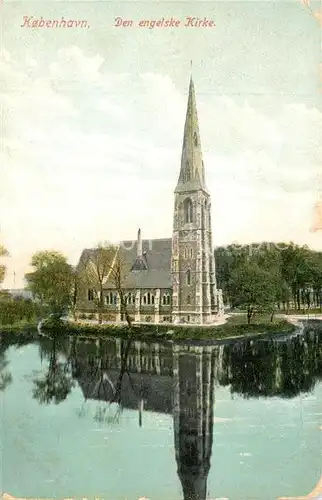 AK / Ansichtskarte Kobenhavn Engelske Kirke Kobenhavn