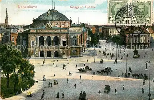 AK / Ansichtskarte Kobenhavn Kongens Nytorv Kobenhavn